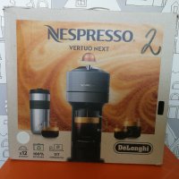 Кафемашина с капсули DeLonghi Nespresso Vertuo Next Premium , снимка 6 - Кафемашини - 42484267