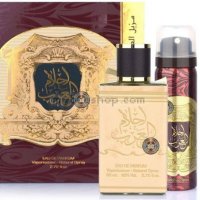 Луксозен арабски парфюм Ahlam al Arab от Al Zaafaran 100ml + БЕЗПЛАТЕН дезодорант -сандалово дърво, , снимка 2 - Мъжки парфюми - 39335595