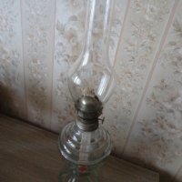 Голяма газена лампа, снимка 6 - Антикварни и старинни предмети - 40541252