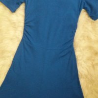 СТРАХОТНА синя кукленска рокля, снимка 5 - Рокли - 41893484