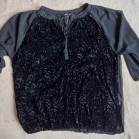 Елегантна черна блуза  Eksept by Shoeby, снимка 1 - Корсети, бюстиета, топове - 34349245
