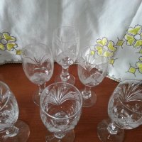 Кристални чаши , снимка 2 - Антикварни и старинни предмети - 42135920