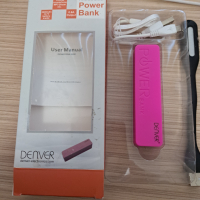 Преносима  батерия Power bank с мощност  2600mAh/3,7 V с LED лампа към всяка батерия, снимка 8 - Външни батерии - 44088434