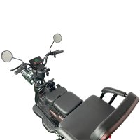 Електрическа двуместна триколка FullMax С1+ с реглаж на втората седалка модел 2024 година, снимка 7 - Мотоциклети и мототехника - 44478364