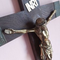 Стар кръст , Исус Христос 50.5х31.5см, снимка 13 - Други ценни предмети - 41394713