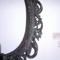 Стара метална рамка стил,,БАРОК", снимка 2 - Антикварни и старинни предмети - 38651555