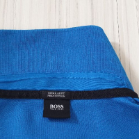 Hugo Boss Parlay Regular Fit Pima Pique Cotton Mens Size XL/2XL ОРИГИНАЛНА Тениска!, снимка 3 - Тениски - 36311049