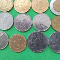 Голям лот монети от Италия, снимка 2 - Нумизматика и бонистика - 41976272