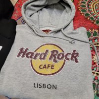 HARD ROCK Cafe Hoodi  ,сив суитчър,худи( в интернет сайтове 105 $), снимка 3 - Суичъри - 39129467