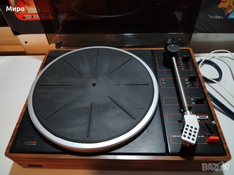 Грамофон Lenco L65 Belt-Drive, снимка 1