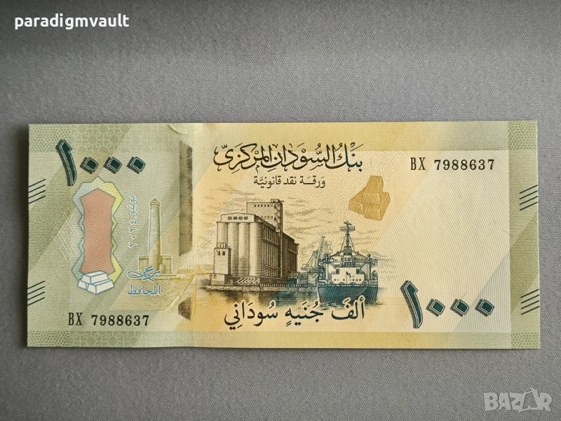 Банкнота - Судан - 1000 паунда | 2025г., снимка 1