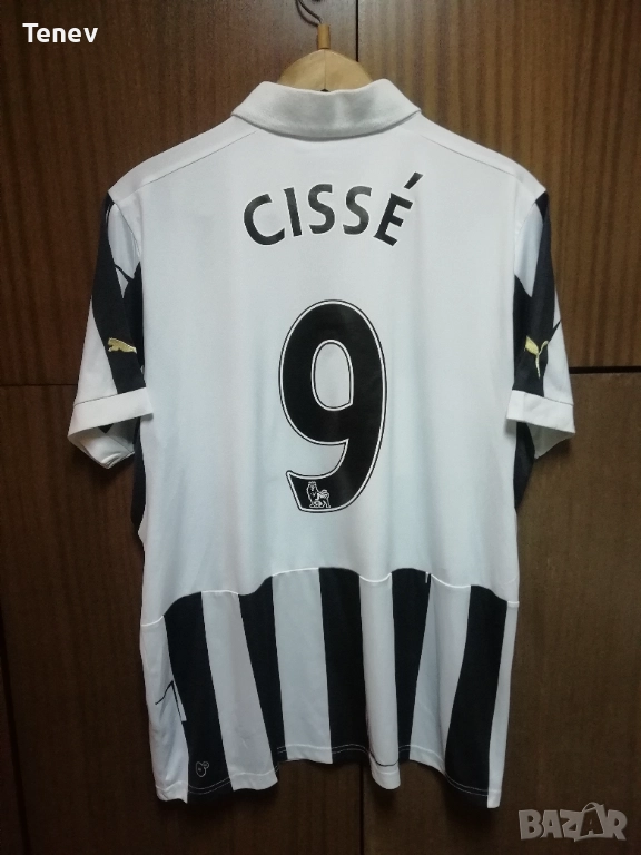 Newcastle United Cisse Home 2012 2013 Puma оригинална тениска фланелка Нюкасъл Юнайтед Папис Сисе , снимка 1