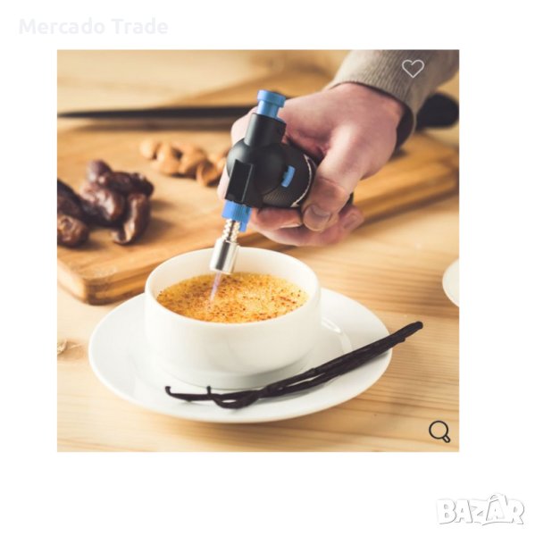 Горелка Mercado Trade, Многофункционална, LPG запалка, 17 см, Черен, снимка 1