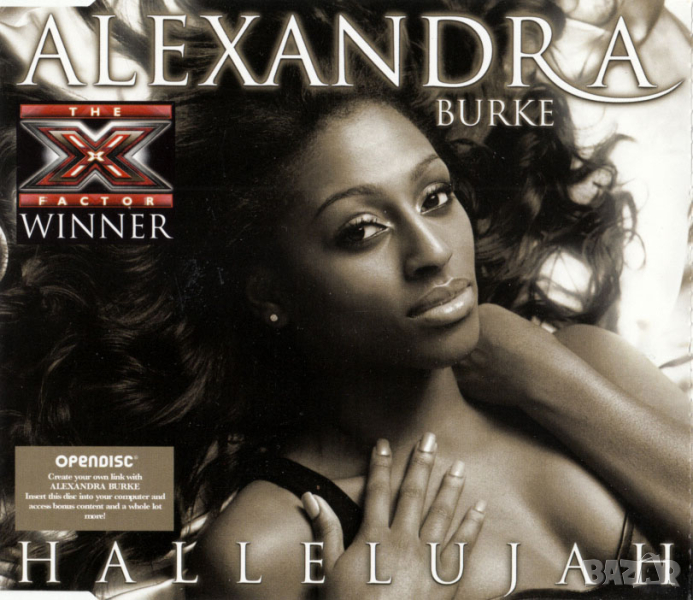 ALEXANDRA BURKE - Hallelujah - Maxi Single CD - оригинален диск, снимка 1