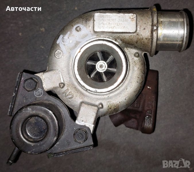 Турбо/Турбокомпресор - Hyundai/Kia - 1.4 CRDI/1.6 CRDI - (2007 г.+), снимка 1