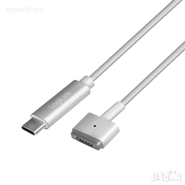 Кабел USB Type C - Apple MagSafe charging LogiLink PA0226 SS301240, снимка 1
