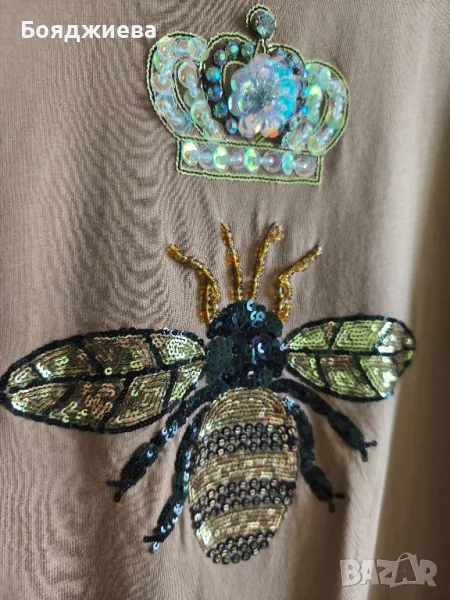 Кафява тениска , снимка 1