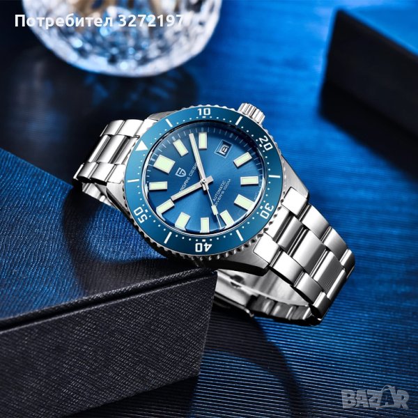PAGANI DESIGN DIVER'S автоматичен часовник с Японски маханизъм SEIKO NH35,стъкло сапфир,водоустойчив, снимка 1