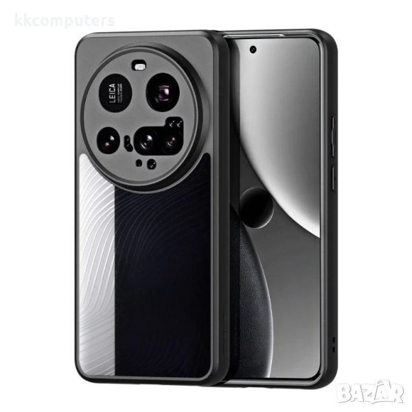 DUX DUCIS Aimo Удароустойчив Калъф + Скрийн Протектор за Xiaomi 15 Ultra – Черен, снимка 1