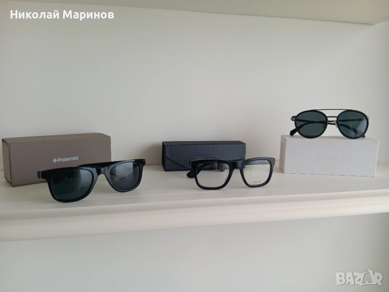Оригинални сънчеви очила Polaroid & рамки за диоптрични очила Police, снимка 1