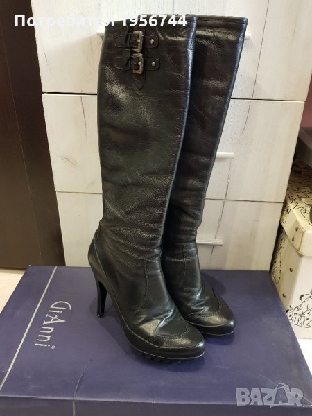 Елегантни ботуши Gianni 39номер, снимка 1