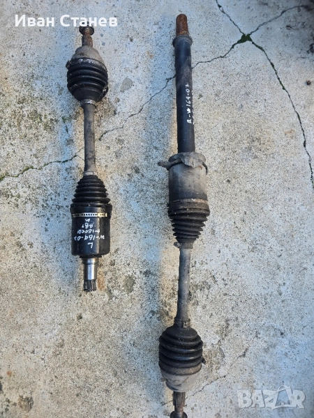 полуоски Mercedes A180cdi 07год. w169, снимка 1