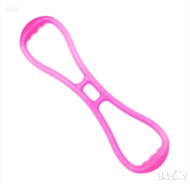 Tovbmup силиконова гел устойчивост лента за йога и пилатес, преносима, за разтягане на тялото, снимка 1