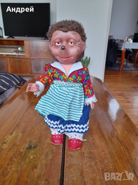 Стара кукла Таралеж, снимка 1