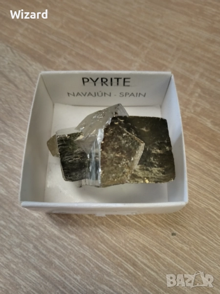 Пирит кристал от Испания, снимка 1