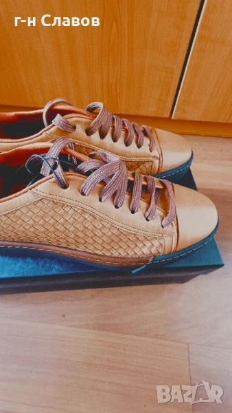 Teodor Leather Sneakers ОРИГИНАЛ! Мъжки ест. кожа!, снимка 1