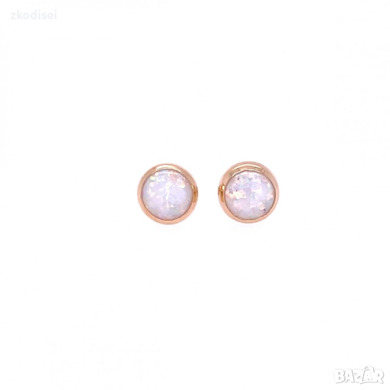 Златни обеци 0,73гр. 14кр. проба:585 модел:34573-1, снимка 1