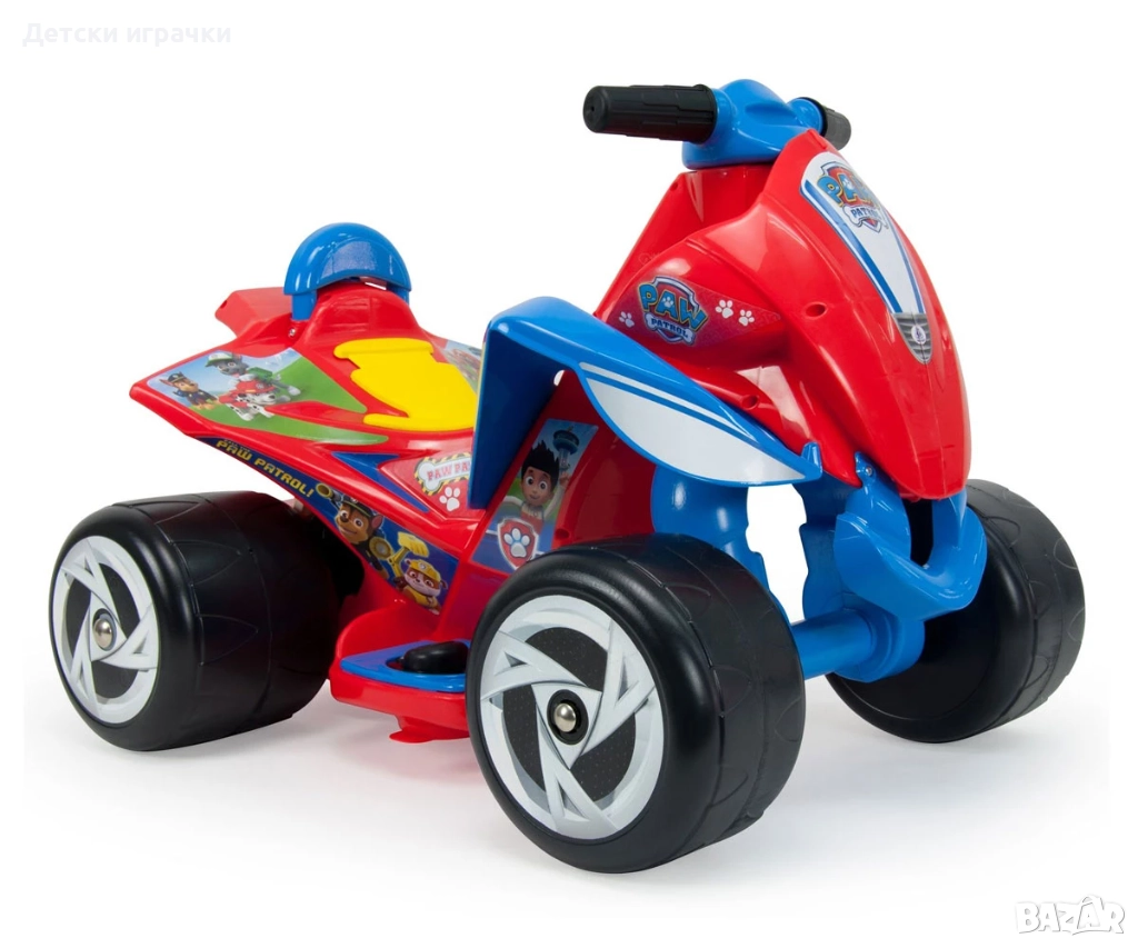 Пес Патрул Електрическа кола Wings Paw Patrol с батерия 6V, Injusa , снимка 1