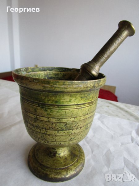 ✅Над 100-годишно бронзово масивно хаванче, хаван - лична среща в Шумен✅, снимка 1