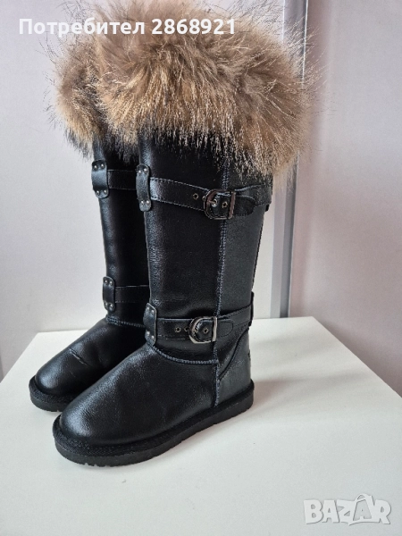 ботуши с естествен косъм , снимка 1