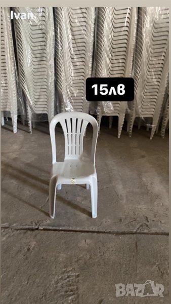 Столове за заведение бели кетъринг, снимка 1