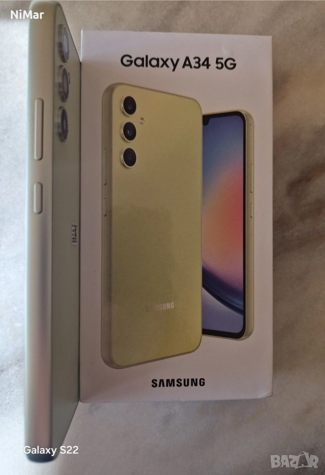 Samsung Galaxy A34 5G 128GB 6GB RAM Dual, снимка 1