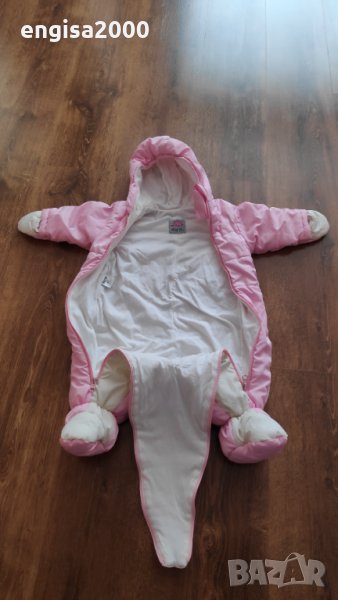 Бебешки космонавт за момиченце 68 номер, снимка 1