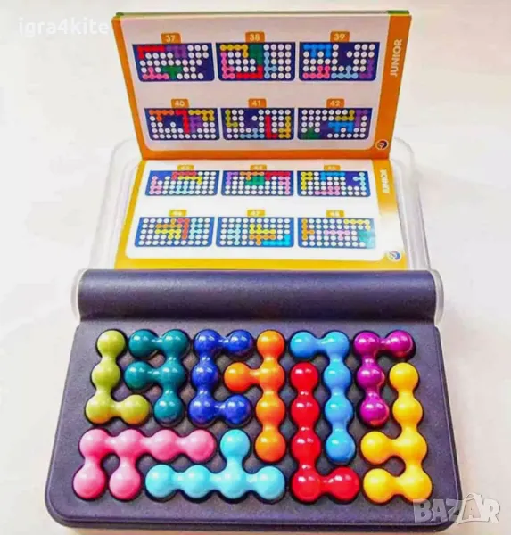 IQ Game ROUND TETRIS № 7 от 8 – Нов модел тетрис. Логически пъзел в кутия , снимка 1