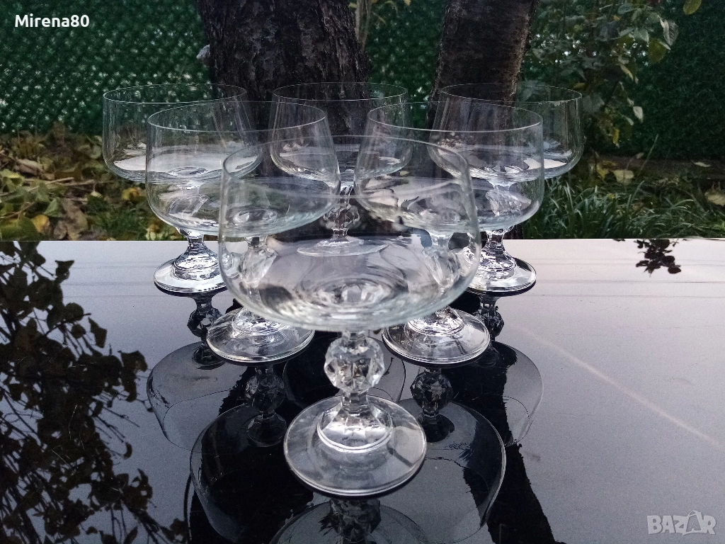 Кристален сервиз за шампанско - нов !, снимка 1