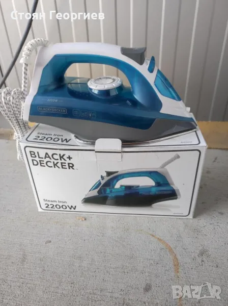Чисто нова парна ютия BLACK DECKER 2200w, снимка 1