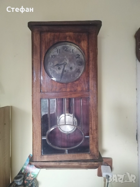 Стар,стенен немски часовник., снимка 1
