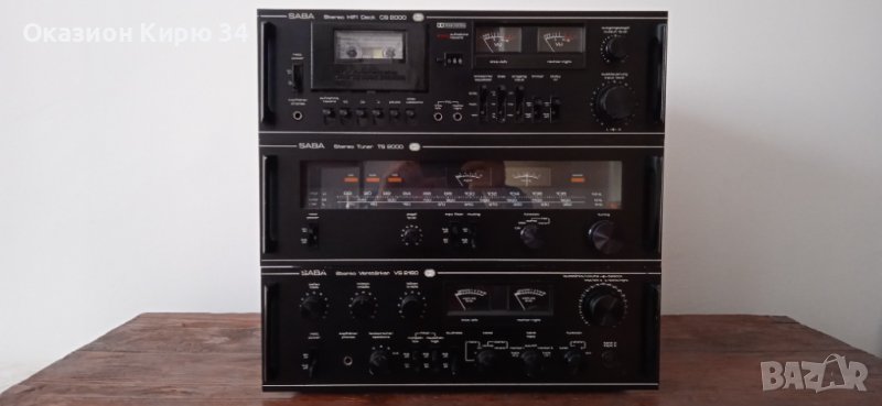 SABA Hi-Fi черния комплект, снимка 1