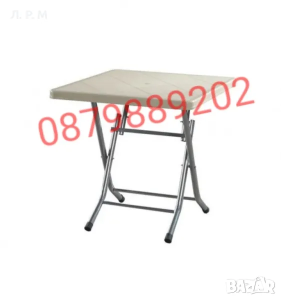 Градинска маса 80/80см , снимка 1