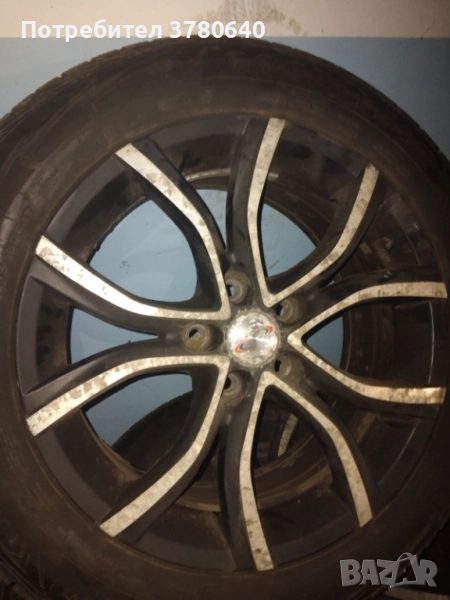 Джанти 19" със зимни гуми и датчик, снимка 1