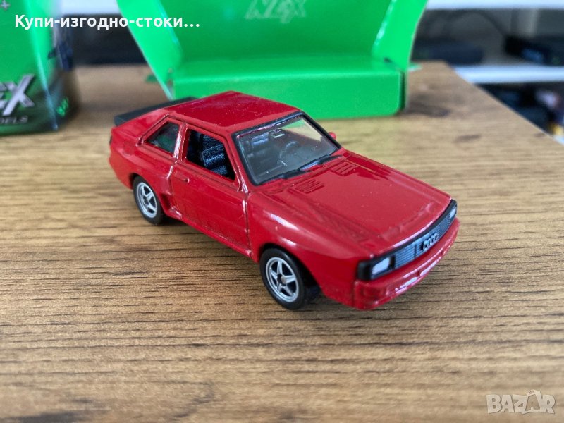 Умален металет модел Nex Audi Quattro 1:60, снимка 1