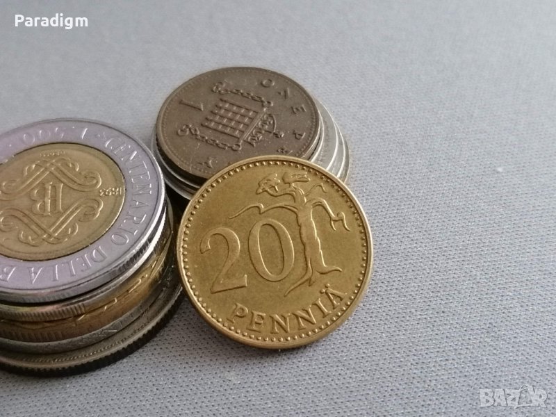 Монета - Финландия - 20 пения | 1980г., снимка 1