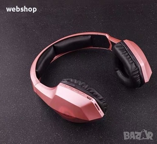 Качествени Безжични Слушалки  Luminous  S33 , Розови , Bluetooth, стерео, микрофон, гъвкави, 110dB, снимка 1