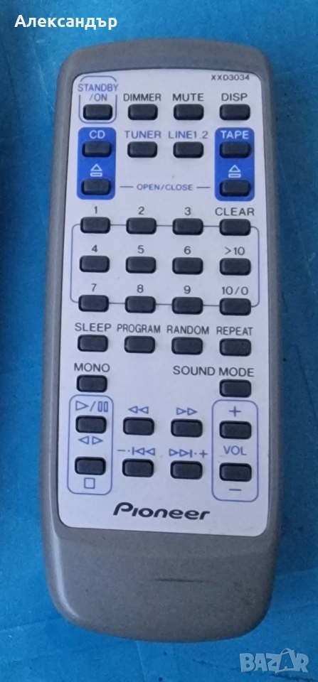 Дистанционно Pioneer, снимка 1