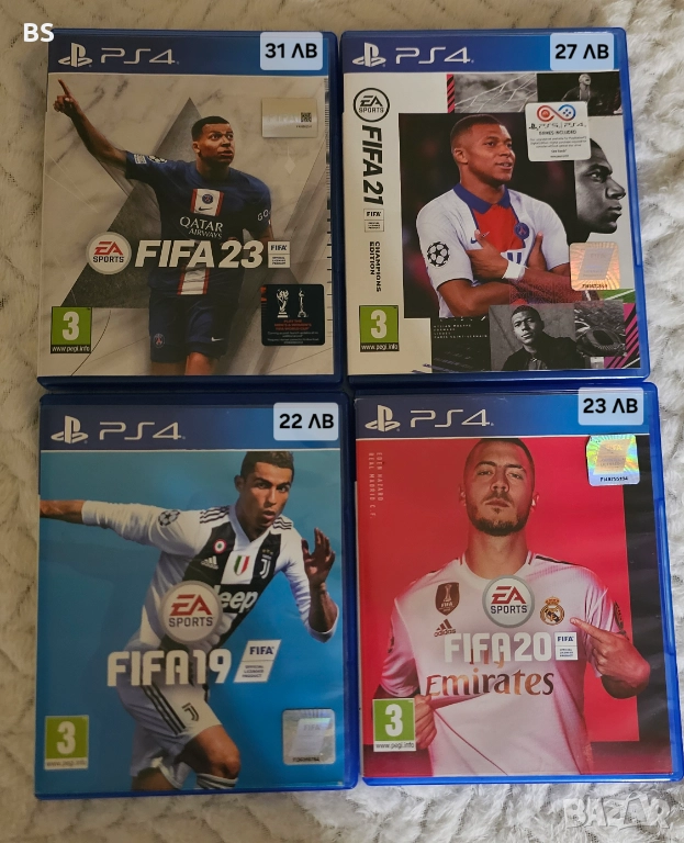 Колекция игри FIFA / FC за PS4, снимка 1