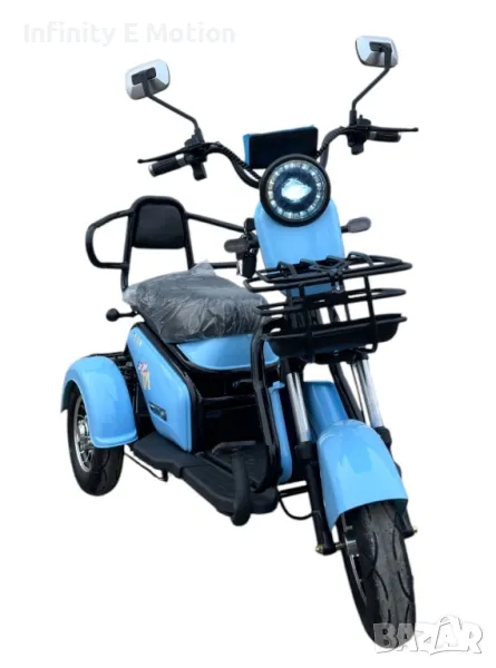 Електрическа триколка скутер Е-Motion Pudding , снимка 1